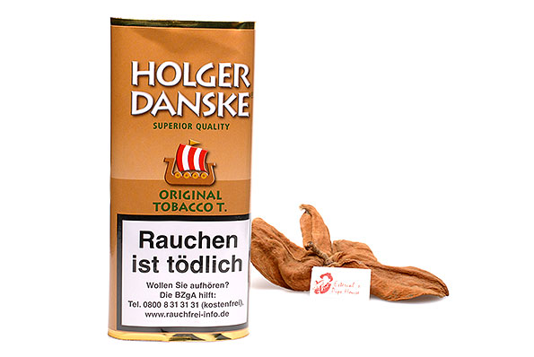 Holger Danske Original Tobacco T. Pipe tobacco 40g Pouch  Holger Danske Original Tobacco T. Pipe tobacco 40g Pouch